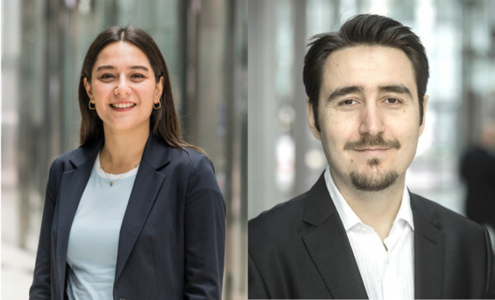 Headshots of Sidika Tunc Candogan and Ersin Korpeoglu 